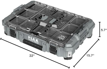 FLEX STACK PACK Storage System Organizer Box - FS1301