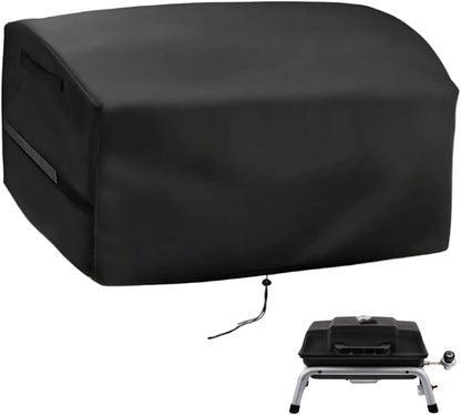 Mini Tabletop Gas Grill Cover for Charbroil 1-Burner Portable Grill Outdoor | 25x25x14,Waterproof Dustproof Heavy Duty Oxford Fabric,for Char-Broil 1-Burner Portable Propane Gas Grill 17402049
