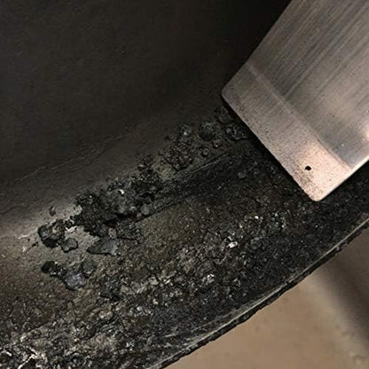 ALLEX Scraper Tool Mini 2.3" (Wide Blade), Japanese Paint Scraper for Paint, Kitchen Cleaning, Griddle, Cooktop, Cast Iron Pan, Rust, Carbide, Made in JAPAN