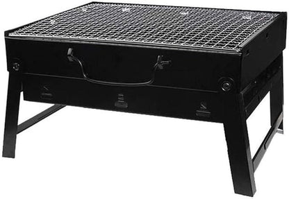 Portable Charcoal Grill for Camping BBQ, Outdoor Barbecue Grill Rack, Stainless Steel Charcoal Grills BBQ for Family Picnic, Camping Grill for 2-3 People,A-1