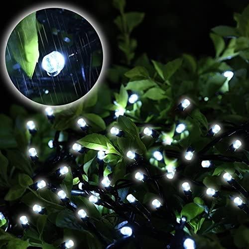 MZD8391 105FT 300LED Christmas Light, Waterproof Christmas Tree Light White | 100% UL List, 8 Light Mode,Timer & Memory, End To End Connect, Christmas String Light Oudoor Indoor, Christmas Fairy Light