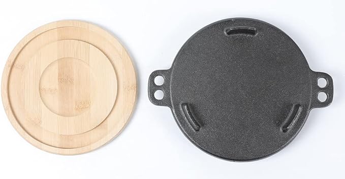HAWOK Pre-seasoned Hibachi Grill, Charcoal Grill for Outdoor Camping BBQ Cooking………