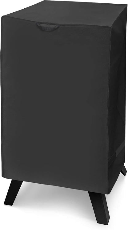 40 Inch Electric Smoker Cover for Masterbuilt Smoker, Heavy Duty Waterproof Outdoor Grill Cover, Square Vertical Smoker Cover, All Weather Protection, 25" W x 17" D x 39" H