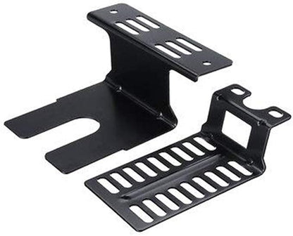 Motor Bracket, 2PCS Stainless Steel Barbecue Grill Use Tool, High Hardness Safe Outdoor Camping Rotisserie Support Plate BBQ Accessories, Easy Install