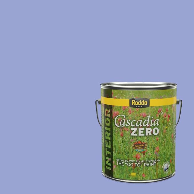 Rodda Paint CASCADIA ZERO Interior Satin Paint & Primer in One, 1-Gallon, Mood Mode