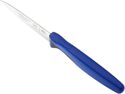 Mercer Culinary Millennia Colors 3-Inch Slim Paring Knife, Blue (Pack of 2)
