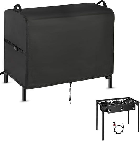 Stove Cover for VIVOHOME 3 Burner Propane Gas Stove-35x18x29in | 35inch Outdoor Stove Covers Waterproof for Rovsun 3 Burners 3-Burner Stove,Grill Cover for Bestfire Camping Stoves