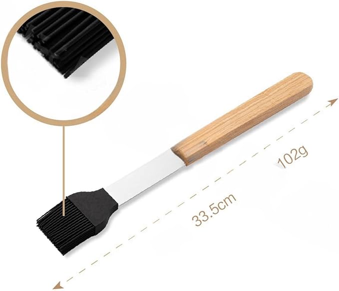 Multifunctional BBQ Grill Tool Set,5 PCS with Carry Bag,Wooden Handles,Griddle Accessories Set,Stainless Steel Grill Spatula Kit for Outdoor Camping Grilling,Party and Picnic,Gift for Men Husband
