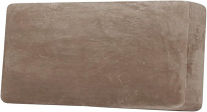 H.VERSAILTEX Velvet Stretch Individual Couch Cushion Cover Plush Cushion Slipcover for Loveseat Sofa Cushion Furniture Protector Seat Cushion Sofa Cover (1 Piece Sofa Cushion Cover, Camel)