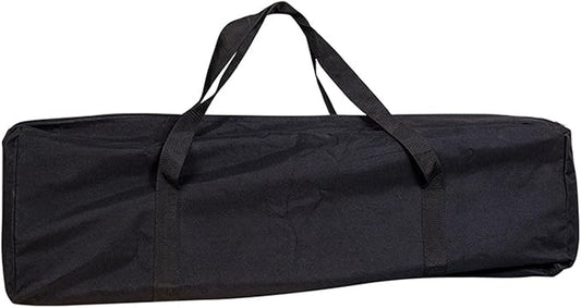 BBQ Tool Storage Bag,Oxford Grill Tool Carry Bag, Waterproof Outdoor Picnic Cooking Tools Bag Carry Bag for Camping Car Trip Outdoor Camping (Black,Size:24.41x 5.12 x 9.45inch)