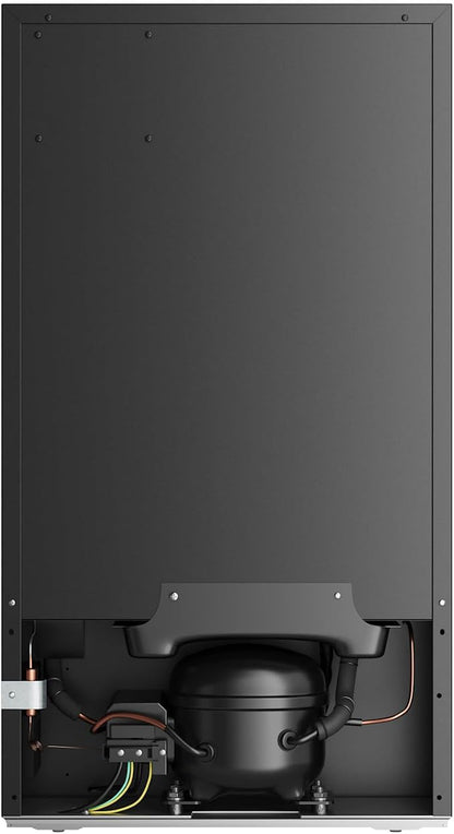 EdgeStar BWC121SSLT 18 Inch Wide 80 Can Capacity Ultra Low Temp Beverage Center | Freestanding, 80 Can Capacity, Ultra Low Temp, Reversible door, Digital Display, LED Light, Door Lock, Stainless Steel
