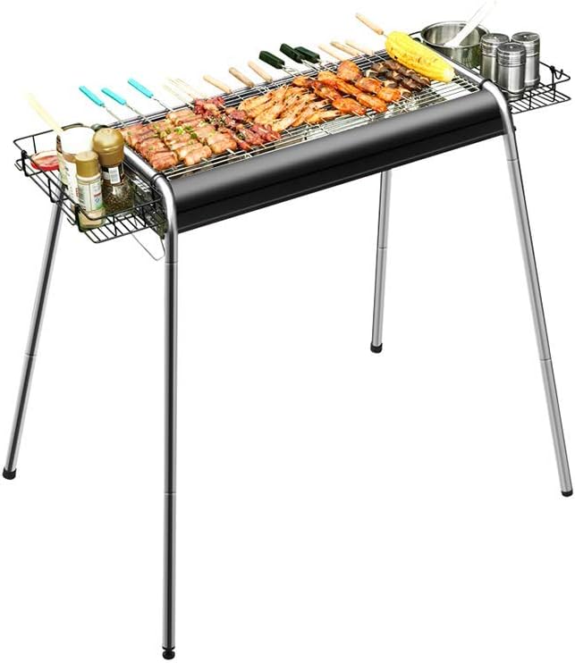 Oven Household Charcoal Barbecue Grill Outdoor Tool Thickened Carbon Wild Barbecue Stove Shelf 3-10 People Available
