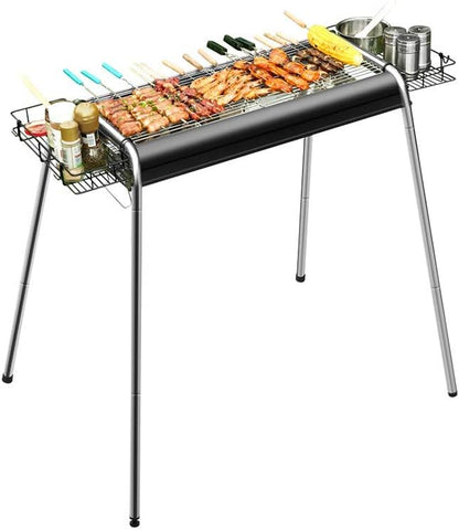 Oven Household Charcoal Barbecue Grill Outdoor Tool Thickened Carbon Wild Barbecue Stove Shelf 3-10 People Available