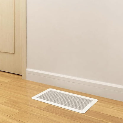Imperial RG1166 Heavy Gauge Floor Return Air Grille, 6 x 30-Inch, White, 1-Pack