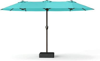 15FT Large Patio Umbrella with Base Included