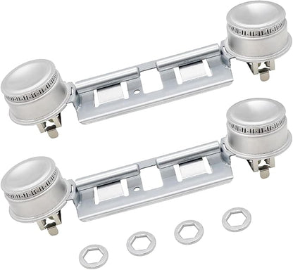 Double Burner Assembly WB16K10026 WB29K17 Double Stove Top Double Surface Burner Kit Replacement Compatible with General Electric Hot.point Gas Stove Range Assembly(2pack) by AMI PARTS | Double Stove Top, Double Surface Burner Kit Replacement, Compatib...