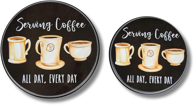 Range Kleen Coffee All Day Burner Kover - Set of 4 Range Covers