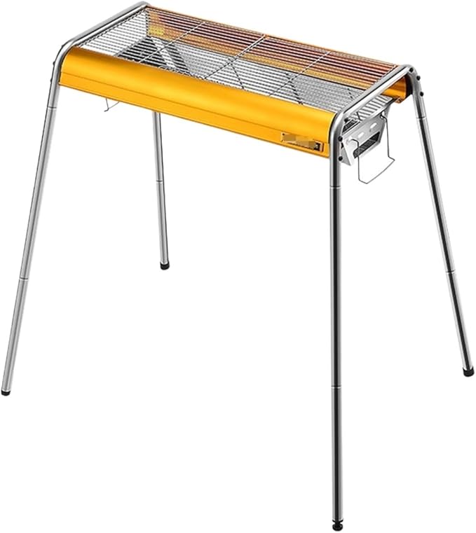 Barbecue Charcoal Grill Grill Outdoor Barbecue Grill Stainless Steel Charcoal Picnic Barbecue Camping Backyard Charcoal BBQ Grill