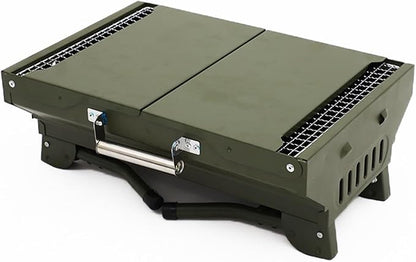 Charcoal Grills BBQ Grill BBQ Grill Box Outdoor Foldable Camping Barbecue Stove Portable Barbecue Grill Charcoal Camping Barbecue Grill Outdoor Grill