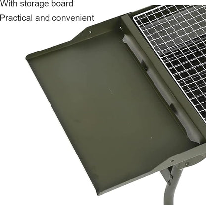 Portable Charcoal Grill for Camping BBQ Grills Outdoor Barbecue Grill Foldable Multifunctional Picnic Desktop Barbecue Rack for 3-8 People,A-1