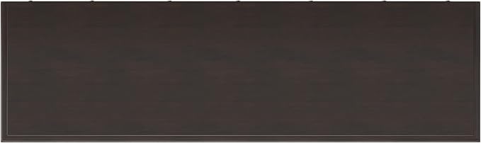 SIMPLIHOME Connaught 51" Solid Wood Cabinet in Chestnut Brown | Traditional space-saving entryway or mudroom cabinet with 3 drawers and adjustable shelves for organized household storage.