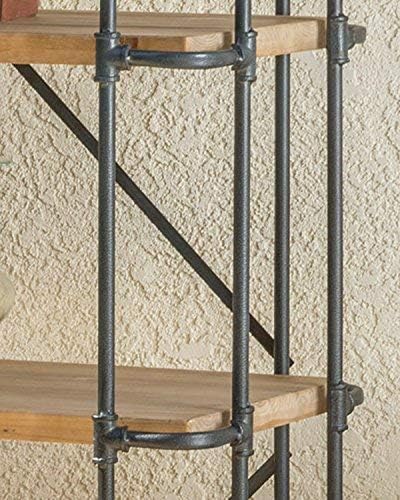 Christopher Knight Home SOHO Indoor-Outdoor Antique Finish -Outdoor Iron 5-Shelf Bookcase