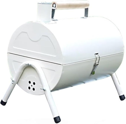 Portable Charcoal Barbecue Grill for Outdoor Backyard and Patio, Simple Chimney Stove, Perfect for Family Gatherings and Summer Cookouts, Easy to Use Barbecue Tools