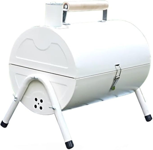 Portable Charcoal Barbecue Grill for Outdoor Backyard and Patio, Simple Chimney Stove, Perfect for Family Gatherings and Summer Cookouts, Easy to Use Barbecue Tools