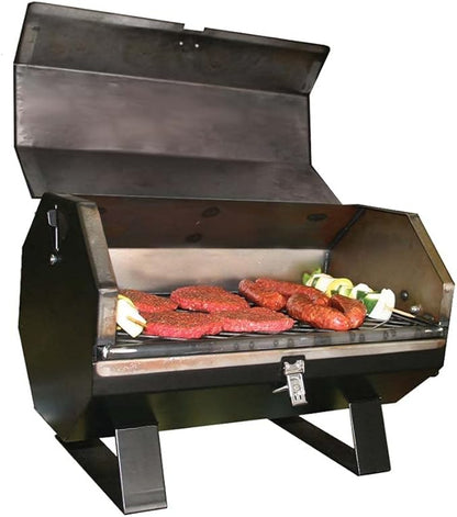 ASF All Seasons Feeders - Table Top BBQ Grill - Road Trip, Camp Site, Hunting Lease or Beach Grillin BBQ Pit
