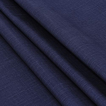 sancua Waterproof Rectangle Vinyl Tablecloth Table Cloth 60x84 Inch, Navy | 100% Oil Spill Proof, PVC Material, Wipe Clean Table Cover for Dining Tables, Buffet Parties and Camping