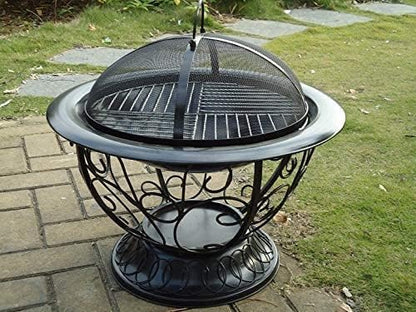 Portable Charcoal Grill for Camping BBQ, Outdoor Barbecue Grill with Multifunctional Stove, Easy Fold & Carry Charcoal Grills BBQ,A-1
