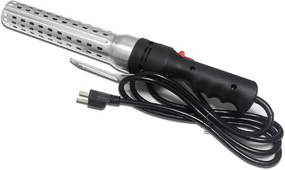 Grill Charcoal Lighter Fire Starter Wood Burning Fireplaces and Fire Pits Electric Chimney Charcoal Starter,BBQ Fire Starter Electric Charcoal Grill Lighter Igniter for Barbeque (Silver)