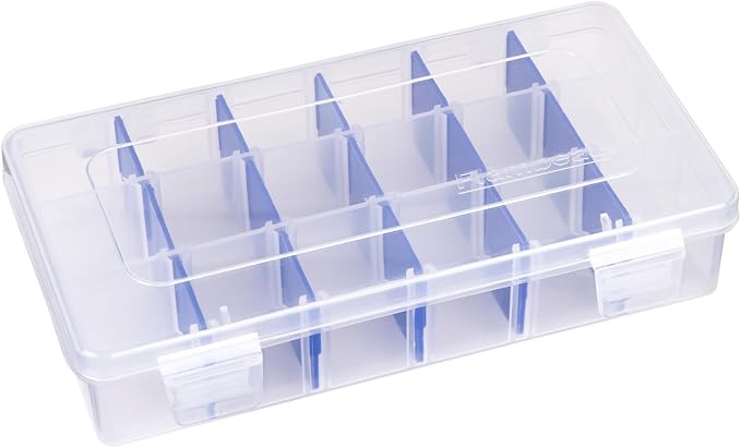 Flambeau Outdoors 2003 Tuff Tainer 18 Compartments 15 Zerust Dividers, Blue