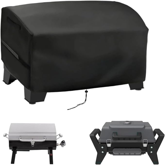 Mini Tabletop Gas Grill Cover for Charbroil Grill2Go X200 1 Burner Grill | 24x16x13,Waterproof Dustproof Heavy Duty Oxford Fabric,for Char-Broil Grill2Go X200 Portable Gas Grill 25409200