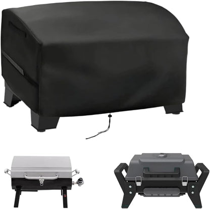 Mini Tabletop Gas Grill Cover for Charbroil Grill2Go X200 1 Burner Grill | 24x16x13,Waterproof Dustproof Heavy Duty Oxford Fabric,for Char-Broil Grill2Go X200 Portable Gas Grill 25409200