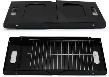 Charcoal Grill Barbecue Portable BBQ Folding Barbecue Grill Large Grilling Surface and Capacity Grill for Outdoor Cooking Camping Hiking Happy Party Family