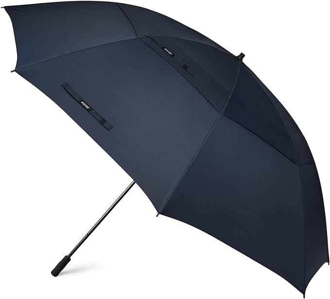 G4Free 80 Inch Golf Umbrella Extra Large Umbrella Double Canopy Windproof | Heavy Duty Oversized, Waterproof Stick Umbrella for Rain UV Protection, Fits 6-8 people for Doorman/Family/Patio