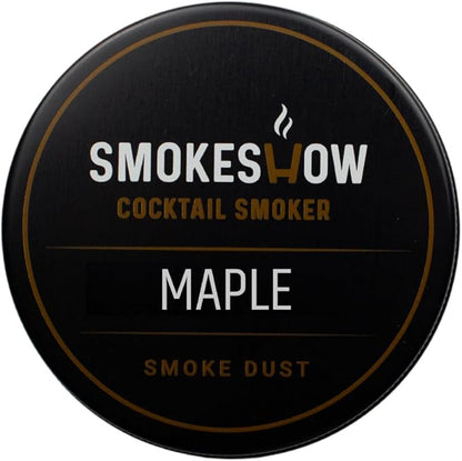 Wood Chips for Cocktail Smoker 4 oz tin. Add Flavors to Your Smoked Drinks (Maple)