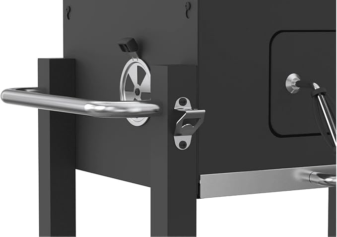 Heavy Duty 24-Inch Charcoal Grill, Black