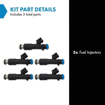 TRQ Fuel Injector Set | For 2008 Hummer H3