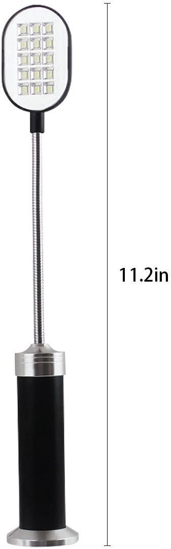 Outset Magnetic Grill Light, Rotating and Flexible Neck, 11"
