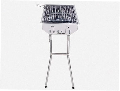 Barbecue Charcoal Grill Stainless Steel Barbecue Grill Outdoor BBQ Stove Charcoal Barbecue Stove Outdoor Camping BBQ Grill Portable Charcoal Grill