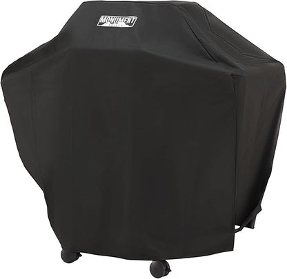 Monument Grills 98472 2-Burner Patio Grill Cover for Grill Model 14633, 14633B, Mesa200S, Mesa220, Mesa200B, Mesa200R, Mesa200G (Shelves Folded)