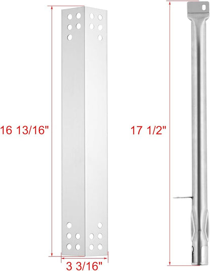 GR2210601-MM-00 Replacement Parts for Members Mark 5 Burner Grills Parts 614714 Grill Burners Rankam Grill Replacement Parts GR2210601MM00 Flame Tamer Heat Plates Sam’s Club Grill Parts 09431 16261