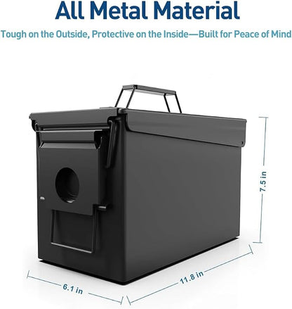 HARDROCK Metal Ammo Can, Ammo Box