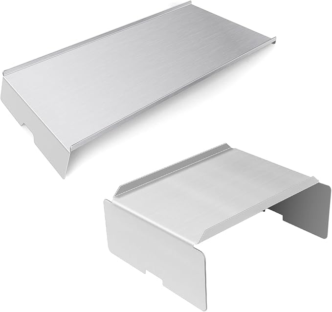 BCA012 Grill Heat Baffle Diffuser & BCA-006 Drip Pan Replacement Parts for Traeger 34 Series,Eastwood 34,and Newer Tex,Tex Elite Pellet Smoker Grills