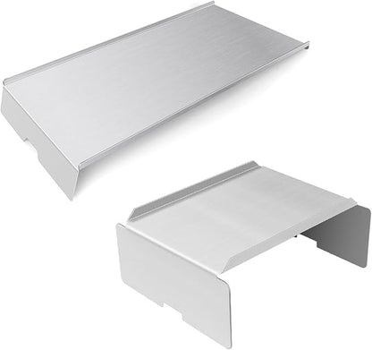 BCA012 Grill Heat Baffle Diffuser & BCA-006 Drip Pan Replacement Parts for Traeger 34 Series,Eastwood 34,and Newer Tex,Tex Elite Pellet Smoker Grills