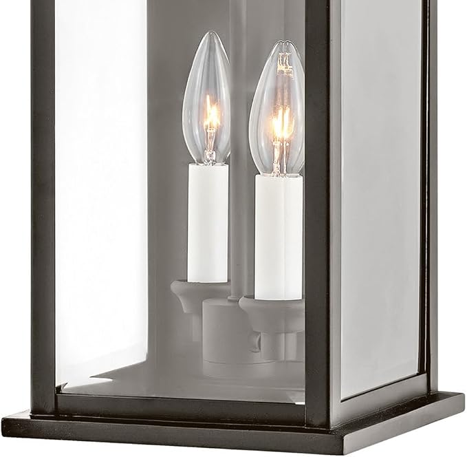 Hinkley Weymouth Medium Outdoor Wall Rectangle Lantern, Oil Rubbed Bronze