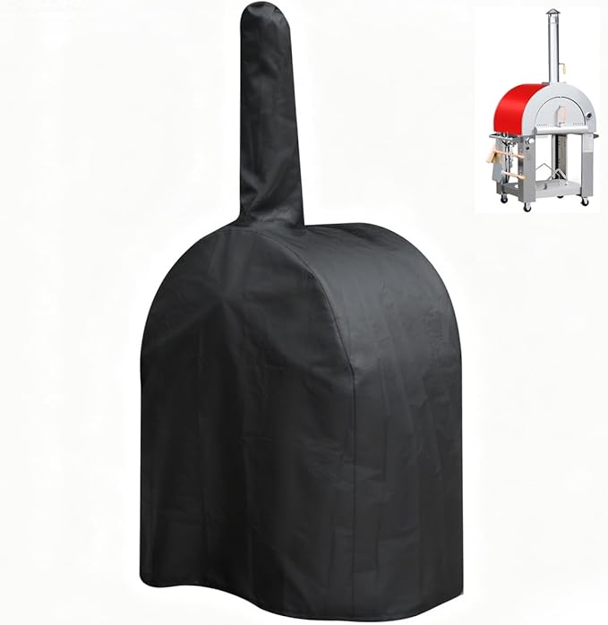 Waterproof Outdoor Pizza Oven Cover, 600D Heavy Duty Protective Cover, Suitable for 32.5" Pizza Oven