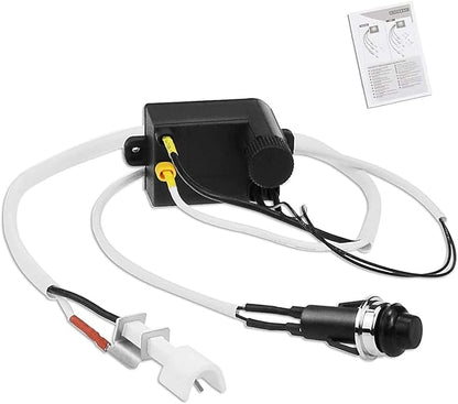 Grill Parts for Weber Spirit E310, 69787 Burner Tube Kit & 7636 Weber Spirit 300 Flavorizer Bars with Igniter, Stainless Steel Weber Spirit II Grill Parts for Spirit 300 Series E-310 E-320 E-330